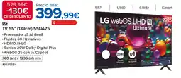 Costco LG TV 55" 55UA75 oferta