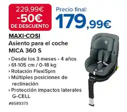 Costco MAXI-COSI Asiento para el coche MICA 360 S oferta