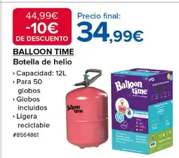 Costco BALLOON TIME Botella de helio oferta