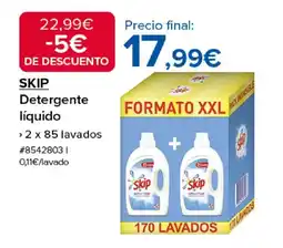 Costco SKIP Detergente líquido oferta