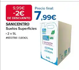 Costco SANICENTRO Suelos Superficies oferta