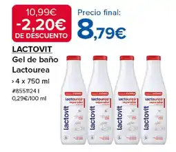 Costco LACTOVIT Gel de baño Lactourea oferta