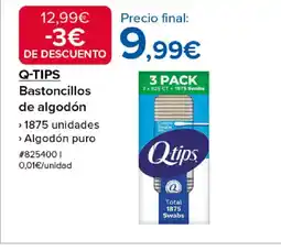 Costco Q-TIPS Bastoncillos de algodón oferta