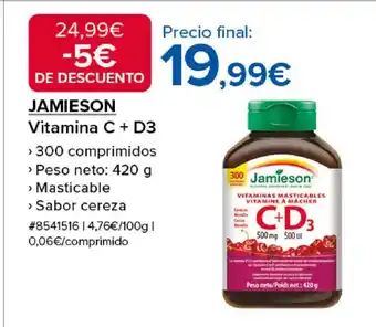JAMIESON Vitamina C + D3
