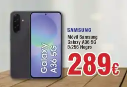 Hiper FROIZ SAMSUNG Móvil Samsung Galaxy A36 5G 8/256 Negro oferta