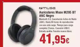 Hiper FROIZ MUSE Auriculares Muse M295 BT ANC Negro oferta