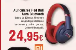 Hiper FROIZ Auriculares Red Bull Aura Bluetooth oferta