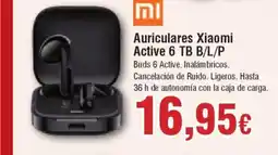 Hiper FROIZ Auriculares Xiaomi Active 6 TB B/L/P oferta