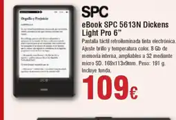 Hiper FROIZ SPC eBook SPC 5613N Dickens Light Pro 6" oferta
