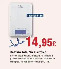 Hiper FROIZ JATA Balanza 762 Dietética oferta