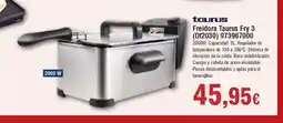 Hiper FROIZ TAURUS Freidora Fry 3 (Df2030) 973967000 oferta