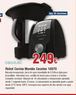 Hiper FROIZ CECOTEC Robot Cocina Mambo 10070 oferta