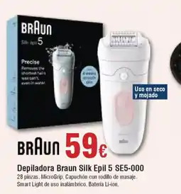 Hiper FROIZ BRAUN Depiladora Silk Epil 5 SE5-000 oferta