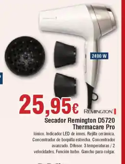 Hiper FROIZ REMINGTON Secador D5720 Thermacare Pro oferta