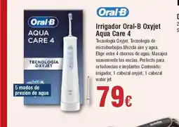 Hiper FROIZ ORAL-B Irrigador Oxyjet Aqua Care 4 oferta