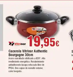 Hiper FROIZ VITRINOR Cacerola Authentic Bourgogne oferta