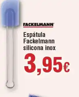 Hiper FROIZ FACKELMANN Espátula silicona inox oferta