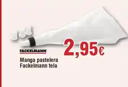 Hiper FROIZ FACKELMANN Manga pastelera tela oferta