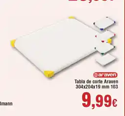Hiper FROIZ ARAVEN Tabla de corte oferta