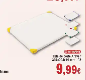 Hiper FROIZ ARAVEN Tabla de corte oferta