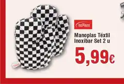 Hiper FROIZ Manoplas Téxtil Inoxibar Set 2u oferta