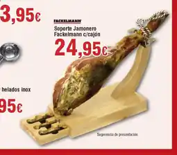 Hiper FROIZ FACKELMANN Soporte Jamonero c/cajón oferta