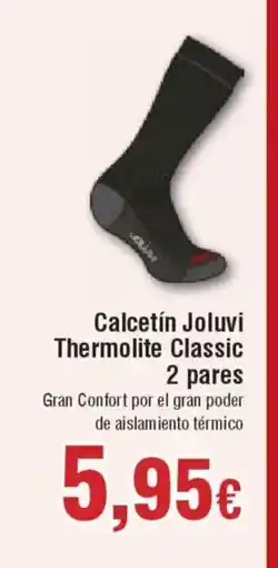 Hiper FROIZ Calcetín Joluvi Thermolite Classic 2 pares oferta