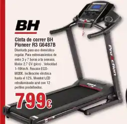Hiper FROIZ BH Cinta de correr Pioneer R3 G6487B oferta