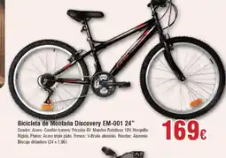 Hiper FROIZ Bicicleta de Montaña Discovery EM-001 24" oferta