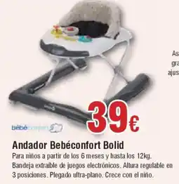 Hiper FROIZ BÉBÉ CONFORT Andador Bolid oferta