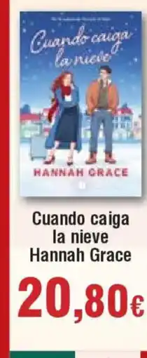 Hiper FROIZ Cuando caiga la nieve Hannah Grace oferta