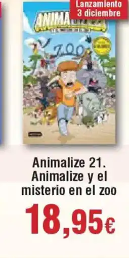Hiper FROIZ Animalize 21. Animalize y el misterio en el zoo oferta