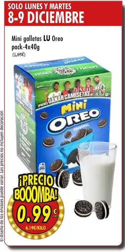 SPAR LU Mini galletas Oreo oferta