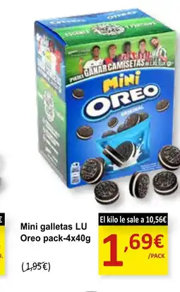 SPAR LU Mini galletas Oreo oferta