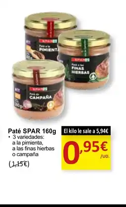 SPAR SPAR Paté oferta