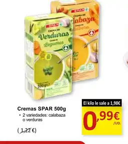 SPAR SPAR Cremas oferta