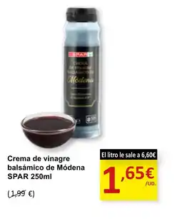 SPAR SPAR Crema de vinagre balsámico de Módena oferta