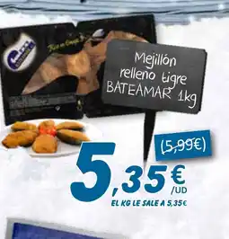 SPAR BATEAMAR Mejillón relleno tigre oferta