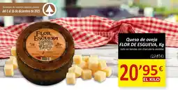 SPAR FLOR DE ESGUEVA Queso de oveja oferta