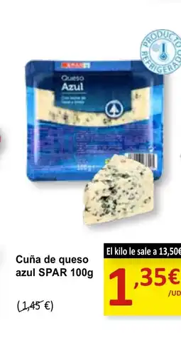 SPAR SPAR Cuña de queso azul oferta