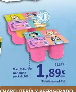 SPAR DANON Maxi Danonino oferta