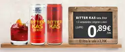 SPAR BITTER KAS Lata oferta