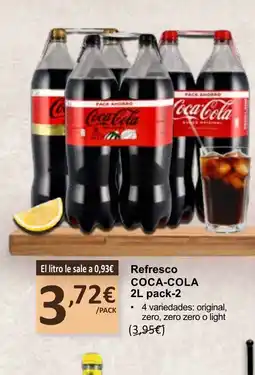SPAR COCA-COLA Refresco oferta