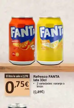 SPAR FANTA Refresco oferta