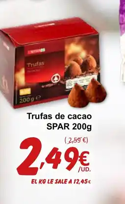 SPAR SPAR Trufas de cacao oferta