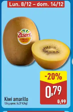 ALDI Kiwi amarillo oferta