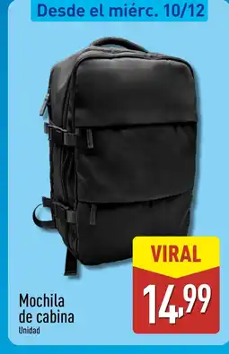 ALDI Mochila de cabina oferta