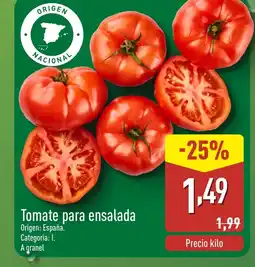 ALDI Tomate para ensalada oferta