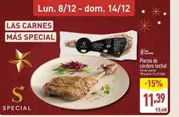 ALDI Pierna de cordero lechal oferta