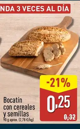 ALDI Bocatín con cereales y semillas oferta